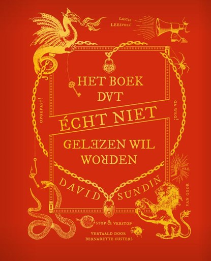 Het boek dat écht niet gelezen wil worden, David Sundin - Gebonden - 9789000381135