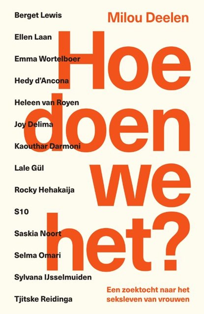 Hoe doen we het?, Milou Deelen - Paperback - 9789000382521