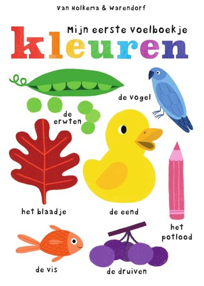 Mijn eerste voelboekje – Kleuren, Roger Priddy - Gebonden - 9789000383399