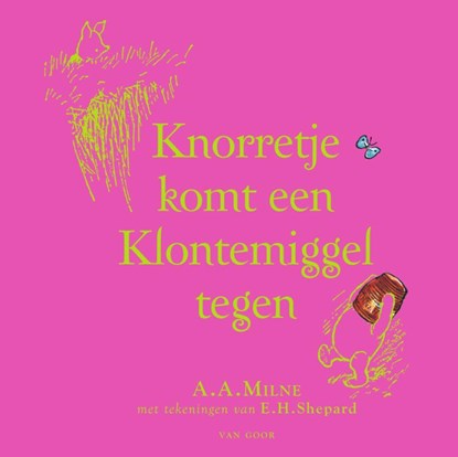Knorretje komt een Klontemiggel tegen, A.A. Milne - Gebonden - 9789000384587