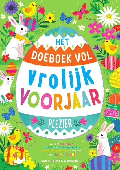 Het doeboek vol vrolijk voorjaarplezier, Kathryn Selbert - Paperback - 9789000385089