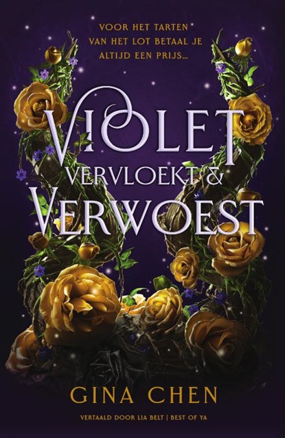 Violet, vervloekt & verwoest, Gina Chen - Gebonden - 9789000385546