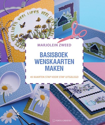 Basisboek wenskaarten maken, Marjolein Zweed - Paperback - 9789000386598