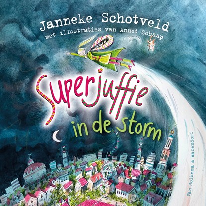 Superjuffie in de storm, Janneke Schotveld - Luisterboek MP3 - 9789000390021