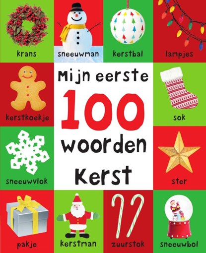 Mijn eerste 100 woorden - Kerst, Roger Priddy - Overig - 9789000390212