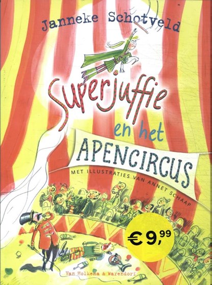 Superjuffie en het apencircus, Janneke Schotveld - Paperback - 9789000390311