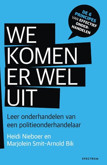 We komen er wel uit, Heidi Nieboer ; Marjolein Smit-Arnold Bik - Paperback - 9789000390892