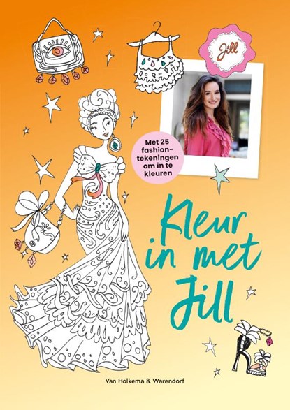 Kleur in met Jill, Jill Schirnhofer - Paperback - 9789000392049