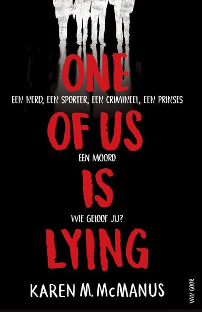One of Us Is Lying, Karen McManus - Paperback - 9789000392902
