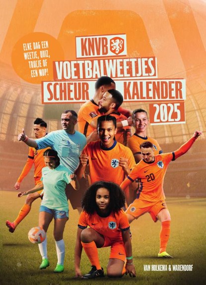 De KNVB voetbalweetjes-scheurkalender 2025, Diversen - Paperback - 9789000393664