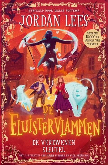 De Fluistervlammen - De verdwenen sleutel, Jordan Lees - Gebonden - 9789000393909