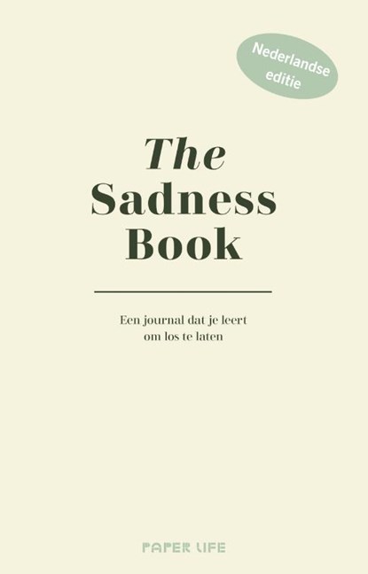 The Sadness Book, Elias Baar - Paperback - 9789000395262