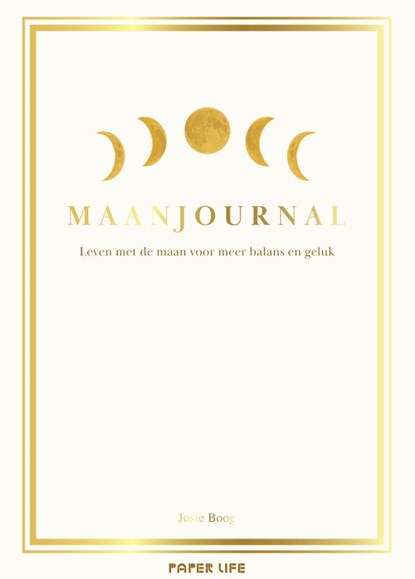 Maanjournal, Josie Boog - Paperback - 9789000395934