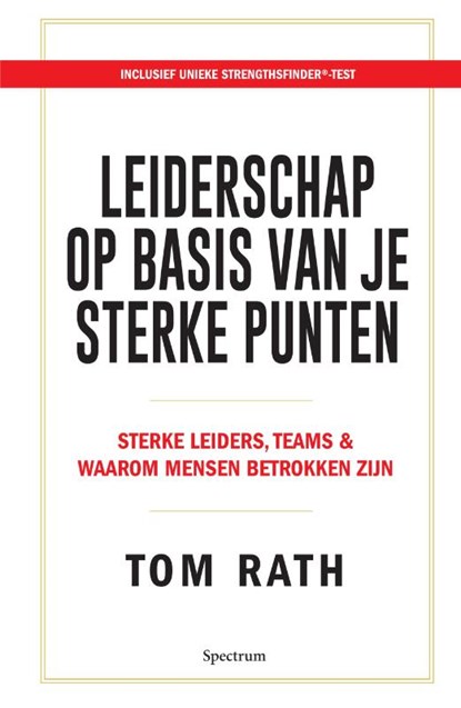 Leiderschap op basis van je sterke punten, Tom Rath - Paperback - 9789000396344