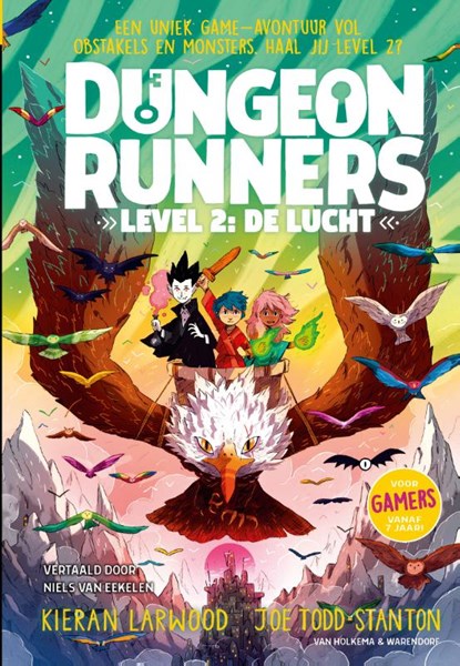 Dungeon Runners - Level 2: De lucht, Kieran Larwood - Gebonden - 9789000396504