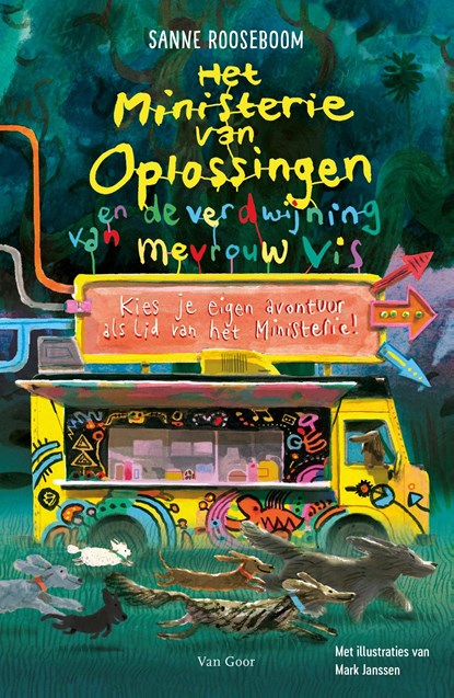 Ministerie van Oplossingen en de verdwijning van mevrouw Vis, Sanne Rooseboom - Ebook - 9789000399628
