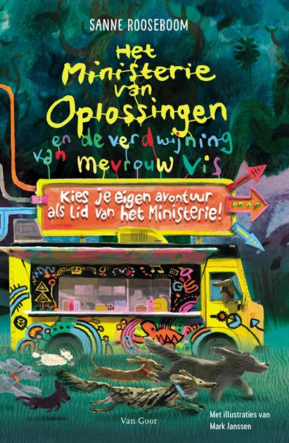 Ministerie van Oplossingen en de verdwijning van mevrouw Vis, Sanne Rooseboom - Ebook - 9789000399628
