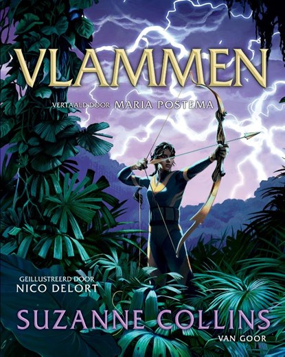 Vlammen - geïllustreerde editie, Suzanne Collins - Gebonden - 9789000400614