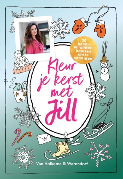 Kleur je kerst met Jill, Jill Schirnhofer - Paperback - 9789000401604