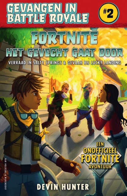Fortnite - Het gevecht gaat door, Devin Hunter - Paperback - 9789000403660