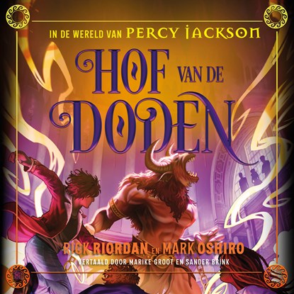 Hof van de Doden, Rick Riordan ; Mark Oshiro - Luisterboek MP3 - 9789000403752