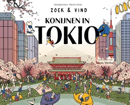 Konijnen in Tokio, Silvia Venturi - Gebonden - 9789000403912