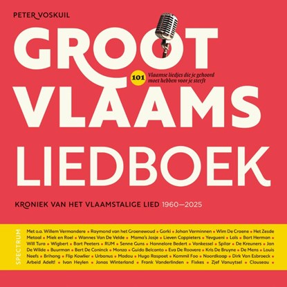 Groot Vlaams liedboek, Peter Voskuil - Gebonden - 9789000404179