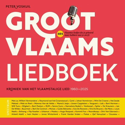 Groot Vlaams liedboek, Peter Voskuil - Gebonden - 9789000404179