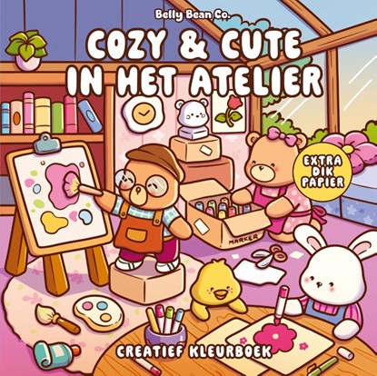 Cozy & cute in het atelier, Belly Bean Co. - Paperback - 9789000405022