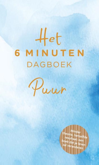 Het 6 minuten dagboek PUUR - wolken editie, Dominik Spenst - Gebonden - 9789000405817