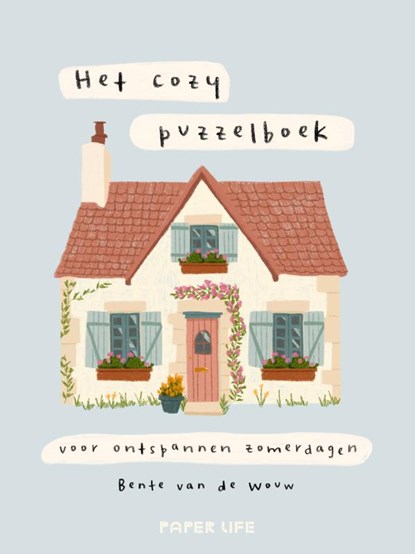Het cozy puzzelboek voor ontspannen zomerdagen, Bente van de Wouw - Paperback - 9789000405824