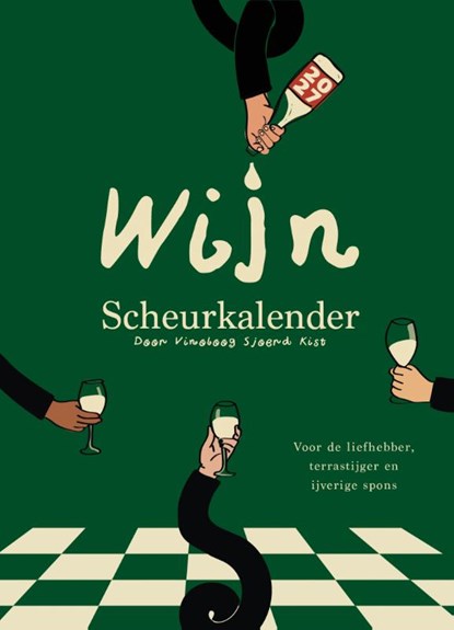 De wijnscheurkalender 2027, Sjoerd Kist - Paperback - 9789000406371