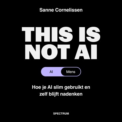 This is not AI, Sanne Cornelissen - Luisterboek MP3 - 9789000406647
