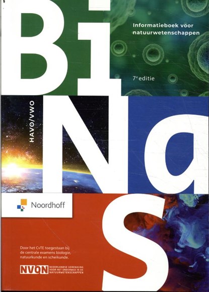 Binas havo/vwo informatieboek, niet bekend - Paperback - 9789001007249