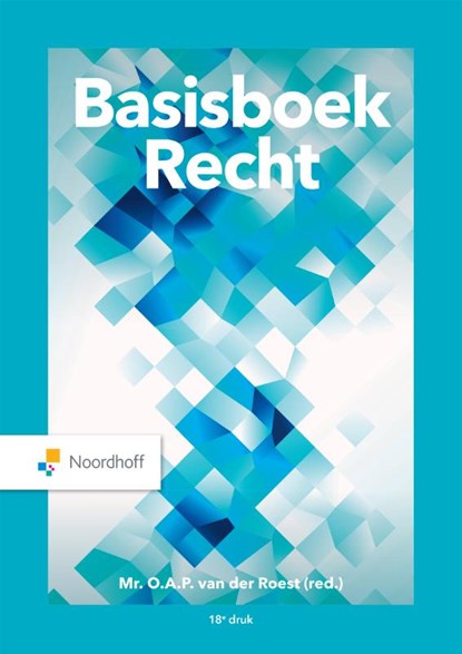 Basisboek Recht, O.A.P. van der Roest - Paperback - 9789001079635