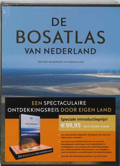 De Bosatlas van Nederland, niet bekend - Gebonden - 9789001122317