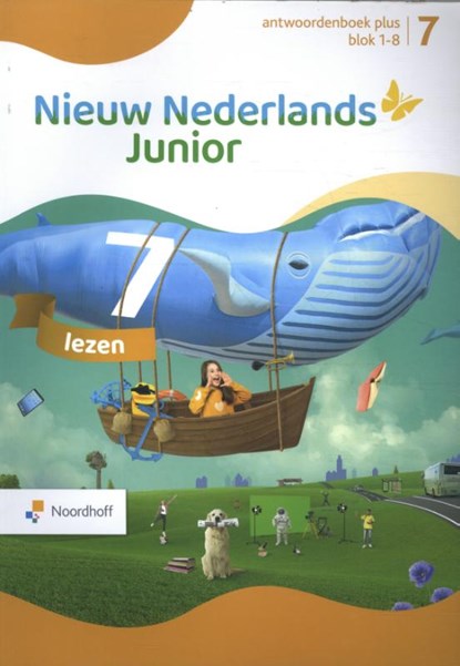 Nieuw Nederlands Junior Lezen groep 7 Plus Blok 1-8 Antwoorden, niet bekend - Paperback - 9789001293291