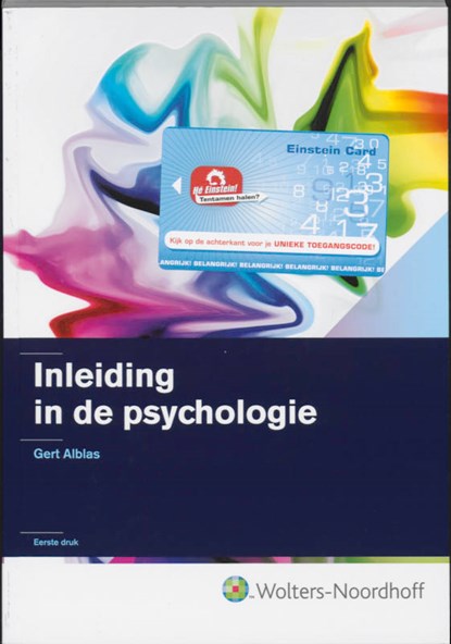 Inleiding in de psychologie, Gert Alblas - Paperback - 9789001400095