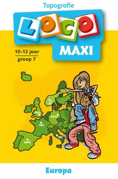 Topografie Europa 9-12 jaar, niet bekend - Paperback - 9789001500313