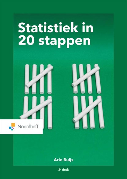Statistiek in 20 stappen, Arie Buijs - Paperback - 9789001575373