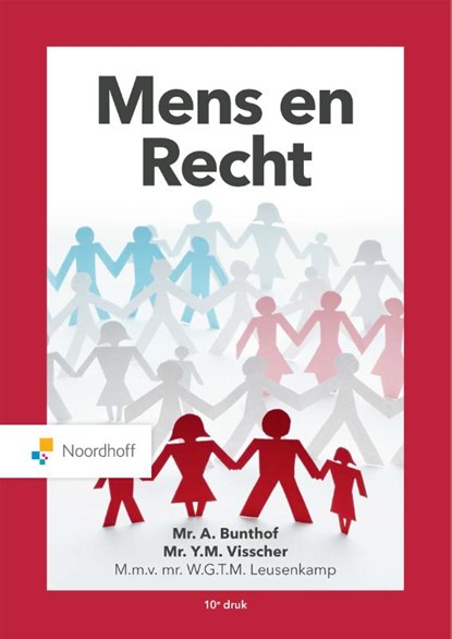 Mens en Recht, A. Bunthof ; Y.M. Visscher - Paperback - 9789001593230