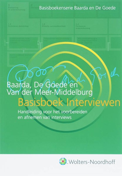 Basisboek Interviewen, BAARDA, D.B.  &amp; GOEDE, M.P.M. de  &amp; MEER, A.G.E van der - Gebonden - 9789001700133