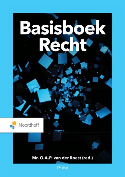 Basisboek Recht, O.A.P. van der Roest - Paperback - 9789001747640