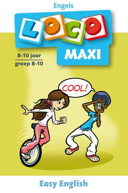 Maxi Loco Easy English 1 7-9 jaar, niet bekend - Paperback - 9789001779375