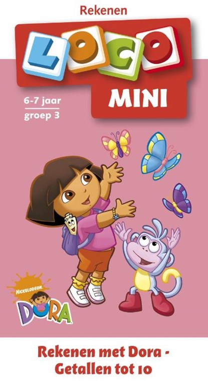 Mini Loco Rekenen met Dora Getallen tot 10, M. Junga - Paperback - 9789001779467