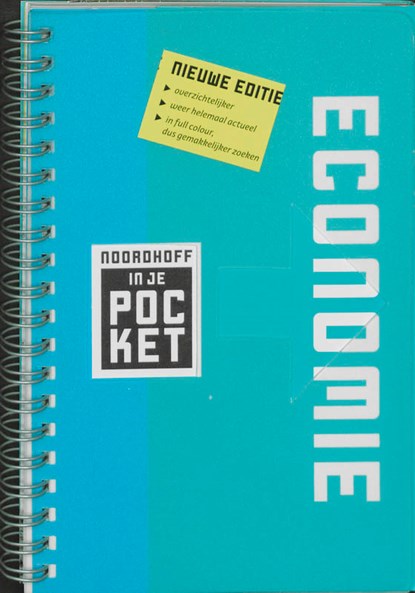 Noordhoff in je pocket Economie, J. de Jong - Paperback - 9789001780180