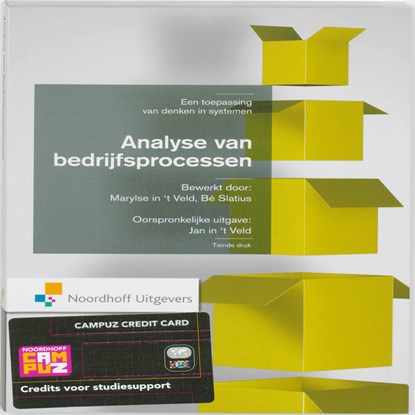 Analyse van bedrijfsprocessen, Jan in 't Veld - Paperback - 9789001790943