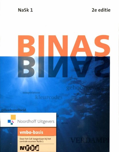 Binas Nask 1 vmbo-basis Informatieboek, J.T. Boer ; C.B. Giugie ; A. Nienkemper - Paperback - 9789001800673