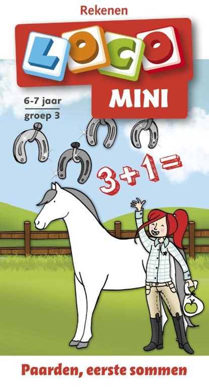 Loco mini Rekenen Paarden, eerste sommen, niet bekend - Paperback - 9789001807467