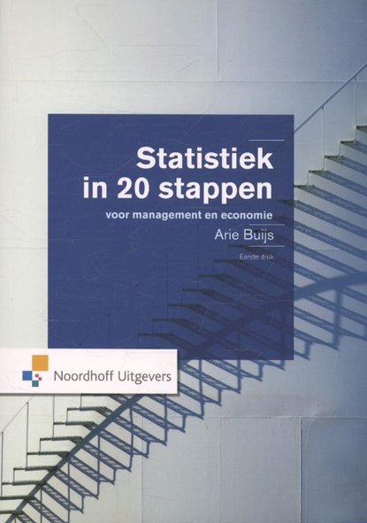 Statistiek in 20 stappen, Arie Buijs - Paperback - 9789001814427